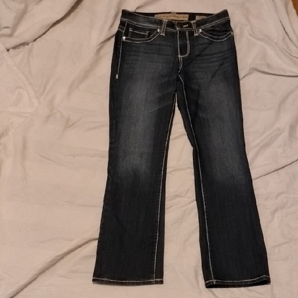 American Vintage Dark Blue Boot Cut Jeans